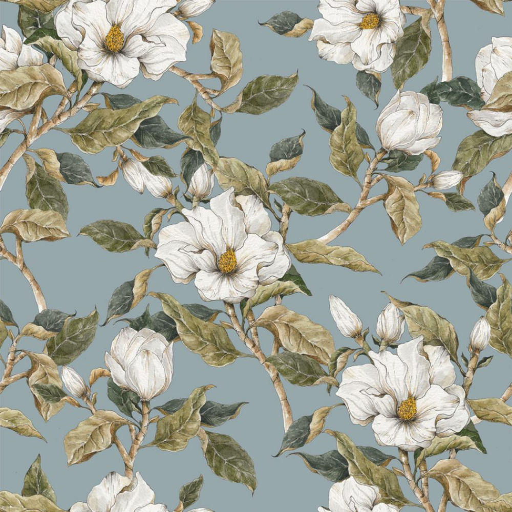 Tapetai VINTAGE Magnolijos