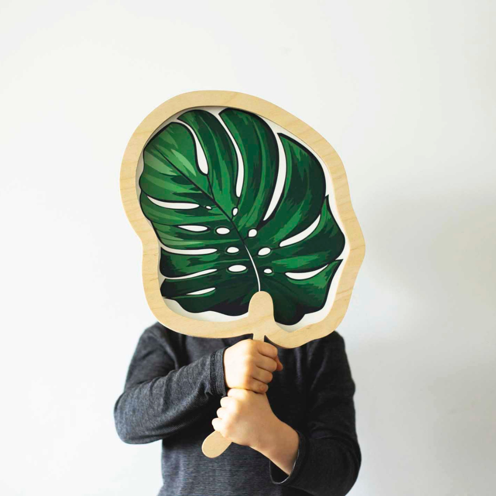 Rankų darbo šviestuvas monstera