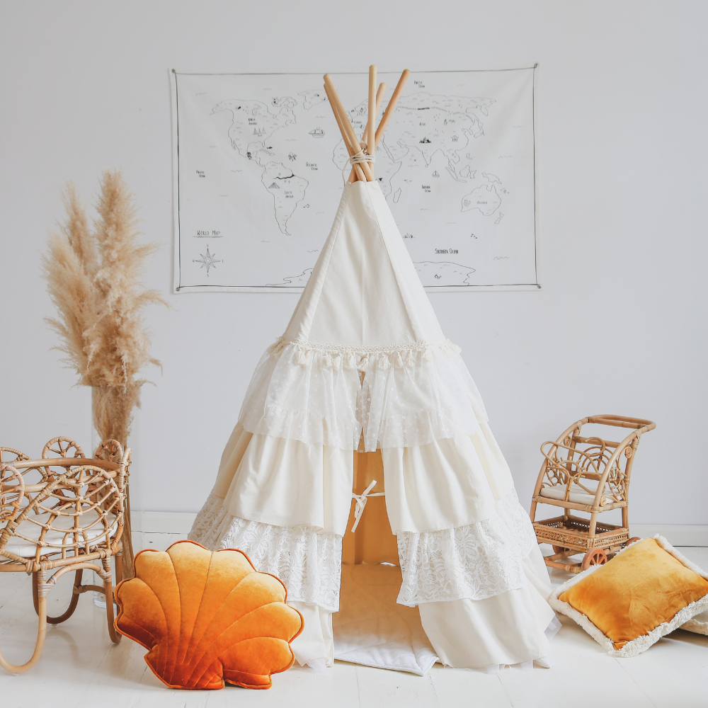 Vaikiška palapinė - Tipis - Čik Čirik