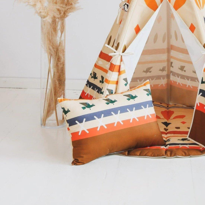 Boho pagalvėlė - Indėnų dvasia