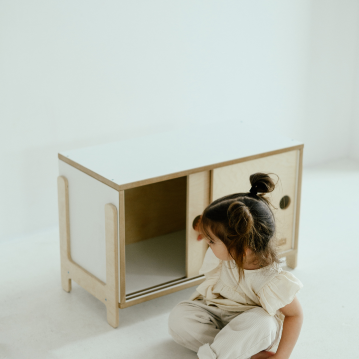 Uždara, modulinė montessori spintelė