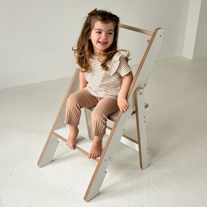 Sulankstomas montessori bokštelis SAULĖ (Baltas)