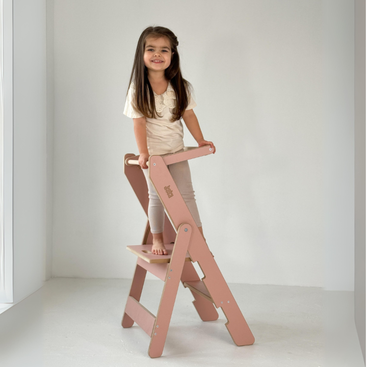 Sulankstomas montessori bokštelis SAULĖ (Rausvas)