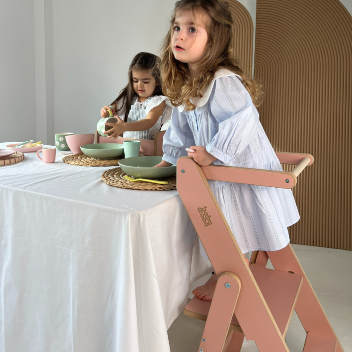 Sulankstomas montessori bokštelis SAULĖ (Rausvas)