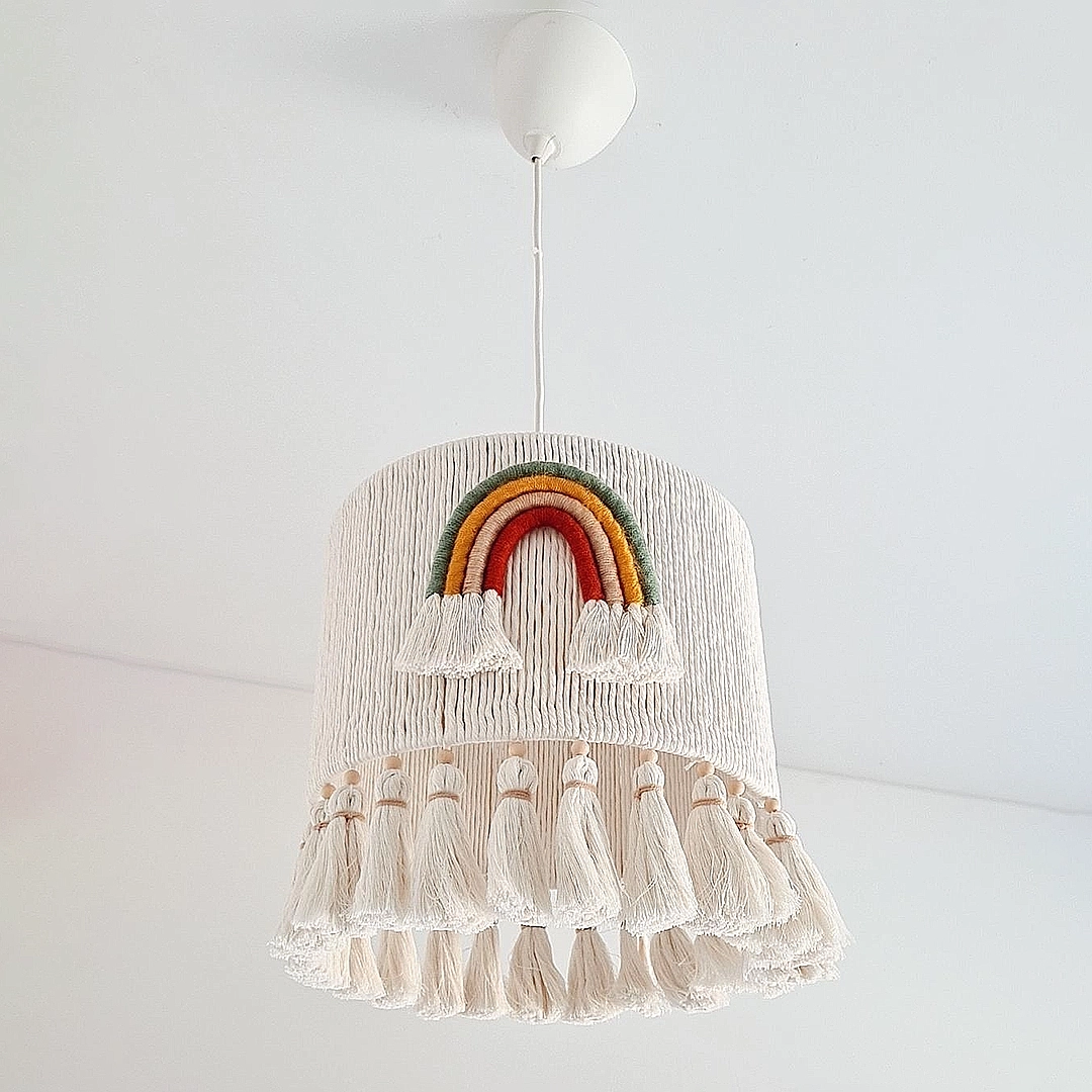Pakabinamas šviestuvas „Boho Vaivorykštė“