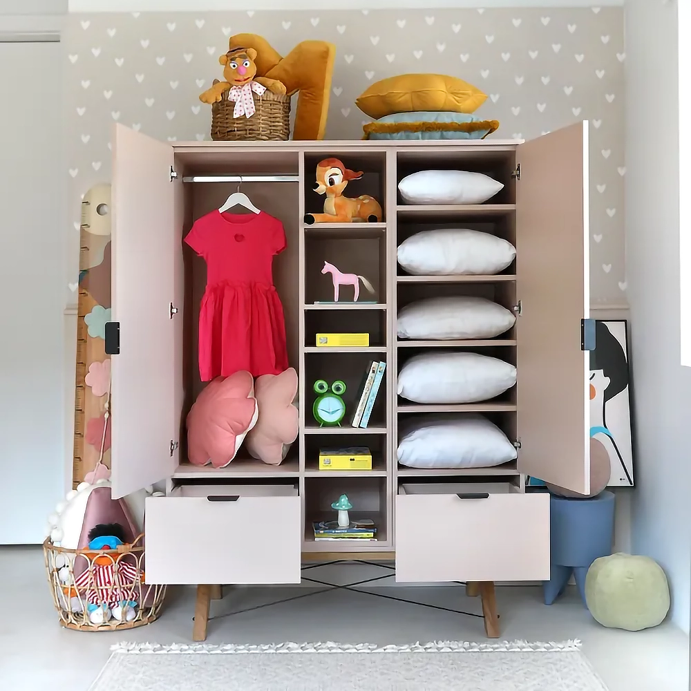 Vaikiška spinta SAULĖ dusty pink spalva