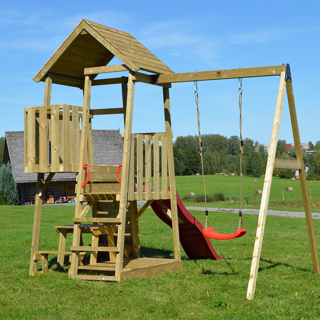 Vaikų Lauko Žaidimų Bokštas