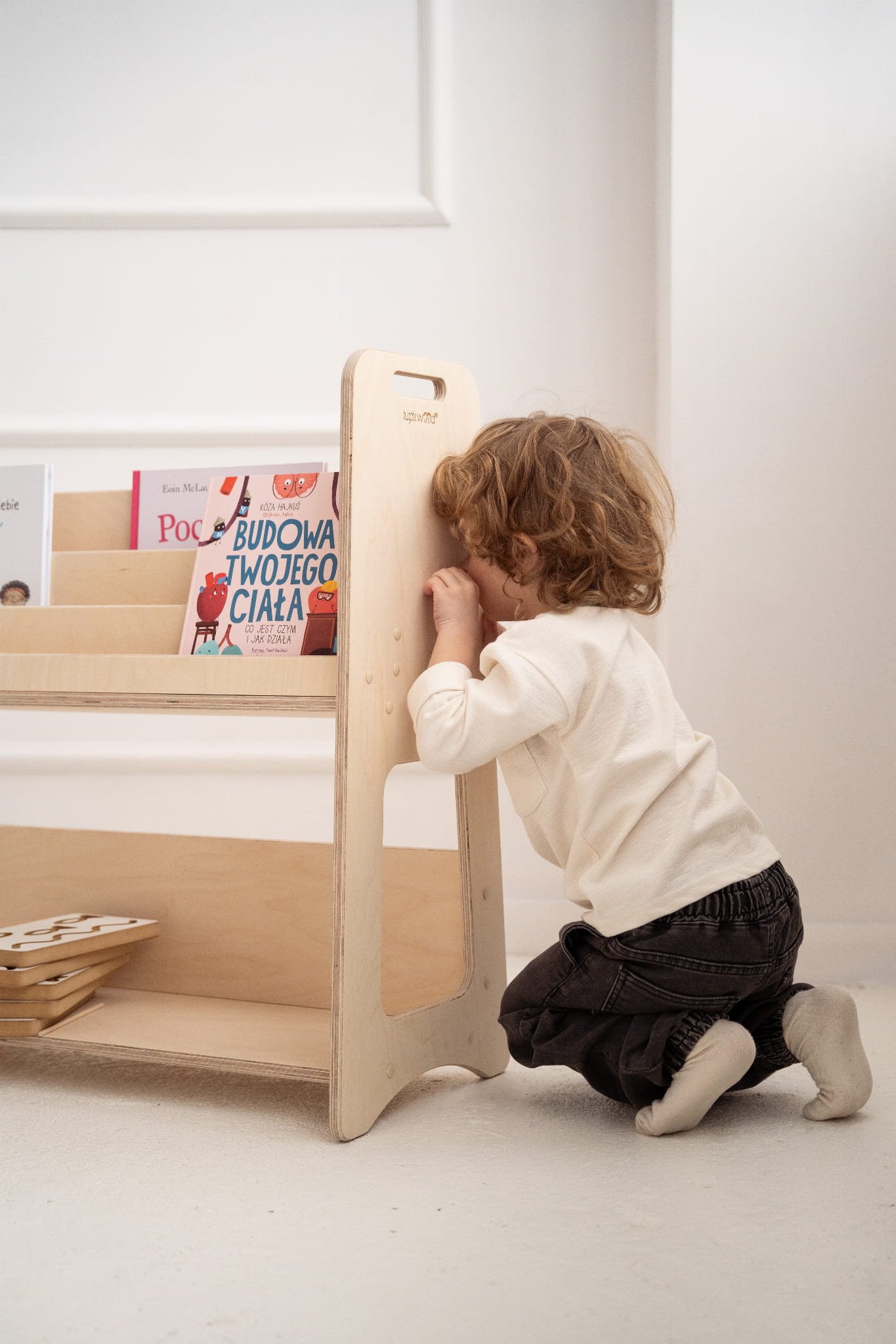 L dydžio Montessori Knygų Lentyna