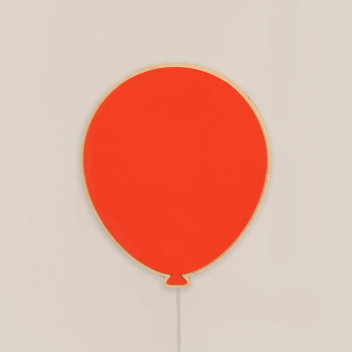 Sieninis Medinis šviestuvas Balionas Raudonas