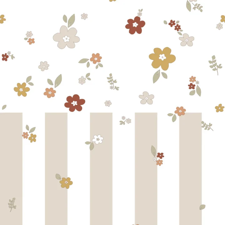 Tapetai SPRING Boho pieva ir Juostelės
