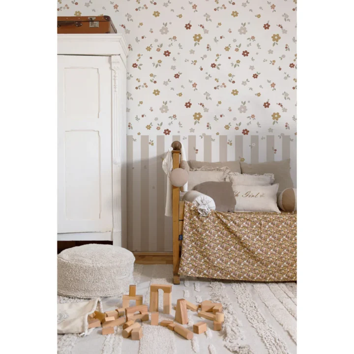 Tapetai SPRING Boho pieva ir Juostelės
