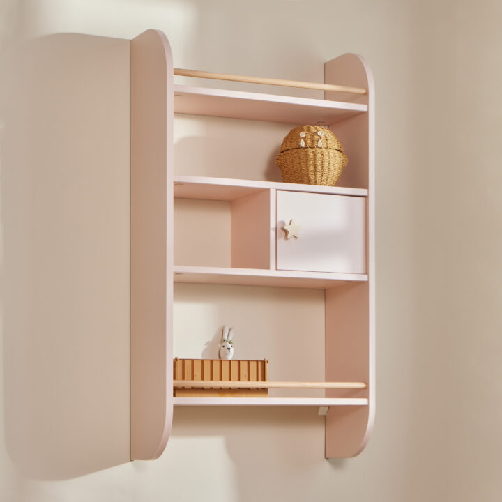 VAIVORYKŠTĖ Rausva Sieninė Lentyna