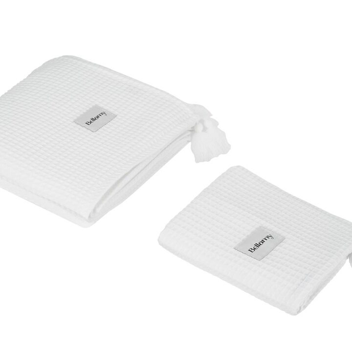 Pagalvėlė ir Lovatiesė Sniego Baltumo 100x180