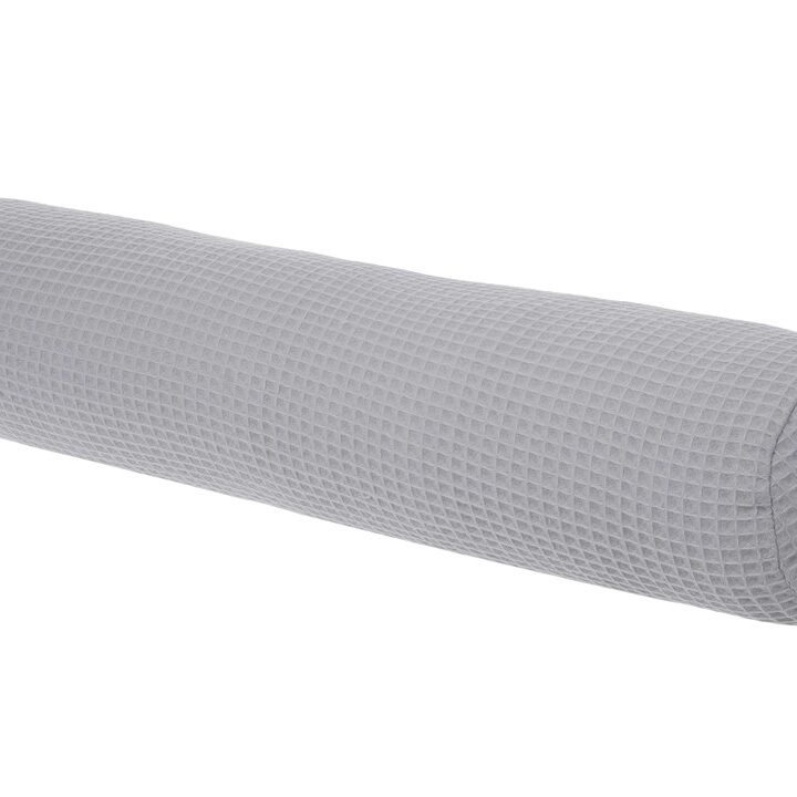Vaflinė Pailga Pagalvė Pilka