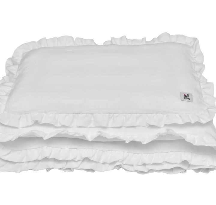 Lino Patalynė Balta 140x200 su užpildu