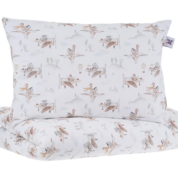 Vaikų Patalynės komplektas DANGUS medvilnė 100x135 cm