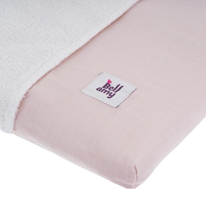 Lininis Vystymo Kilimėlio Komplektas Rožinis