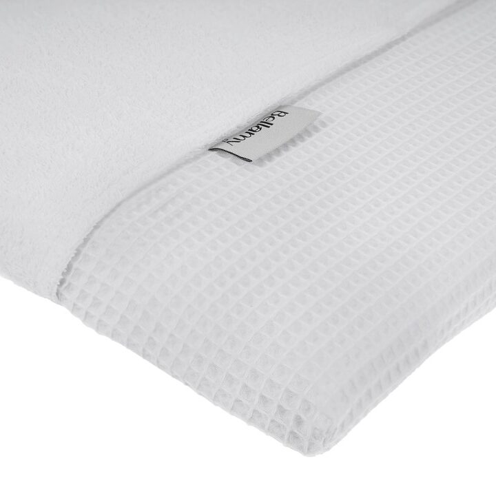 Vaflinio audinio vystymo Kilimėlio Komplektas Baltas