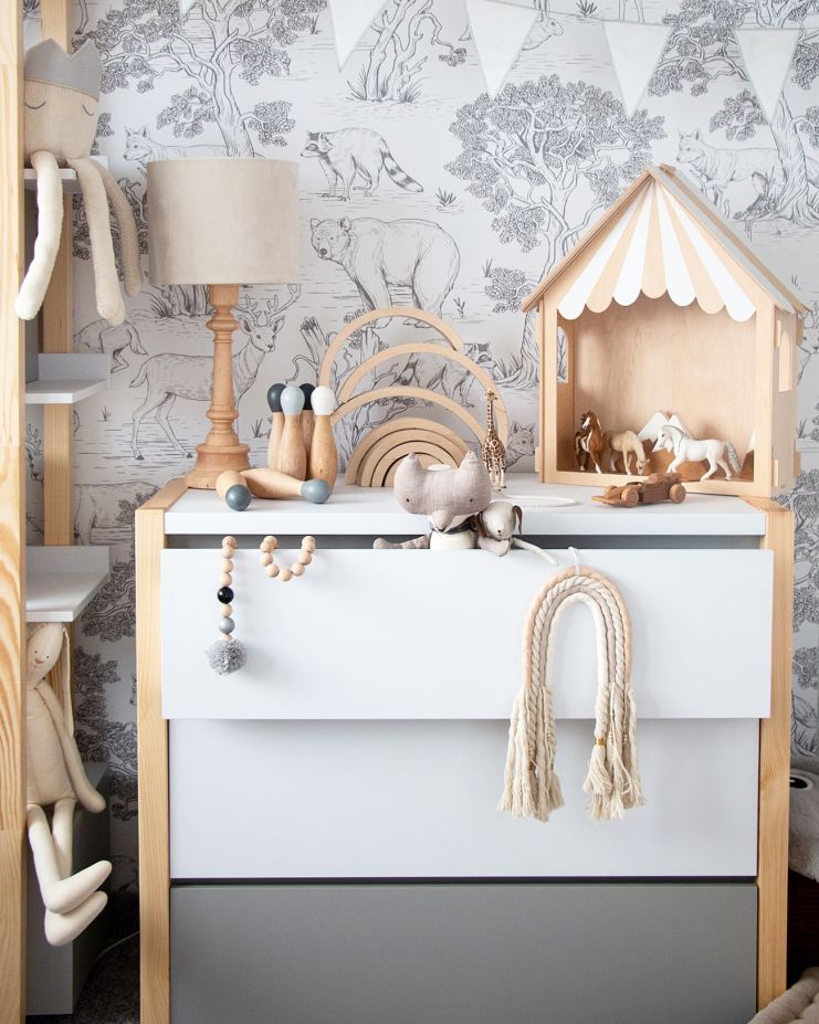 PATRICIJA Komoda Vaikų Kambariui