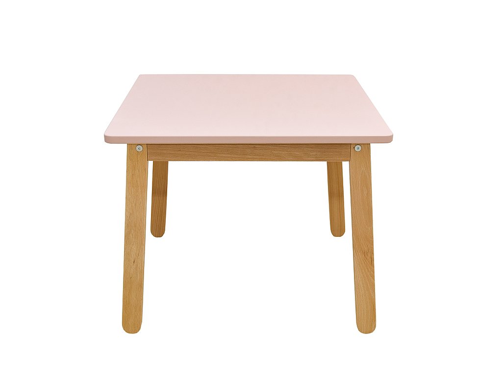 Vaikiškas Stalas MEDINUKAS Flamingo Spalvos