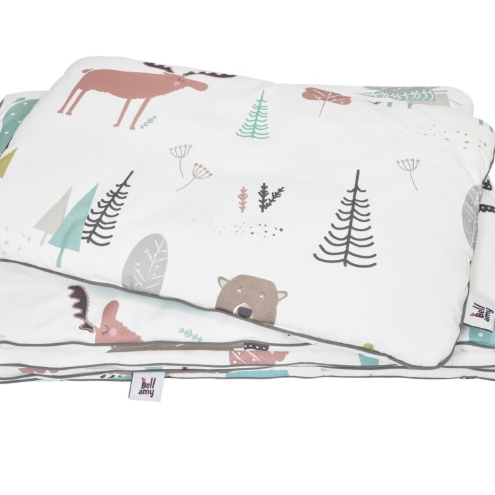 MIŠKAS Patalynė su Užpilu (80x100 antklodė)