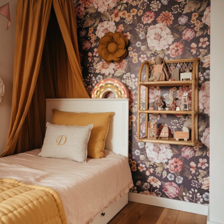 IDĖ Balta Vaikiška Lova 90x200 Su Stalčium