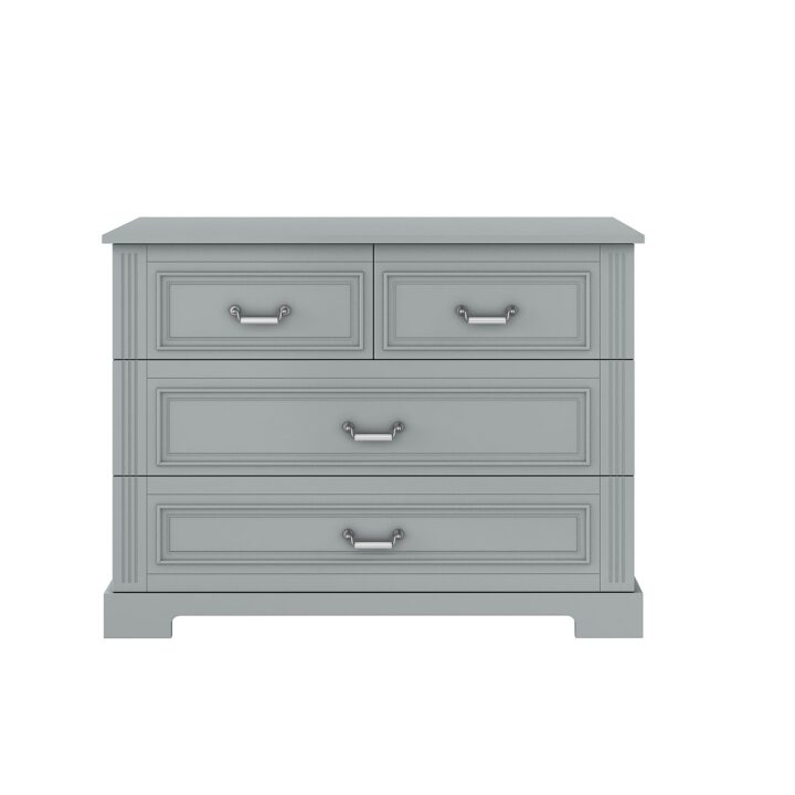 IDĖ Pilka Komoda Vaiko Kambariui