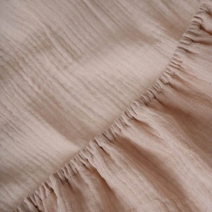 SEZAMAS Muslino Lovos Paklodė 80x160