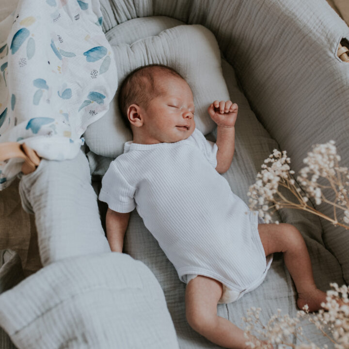 Tekstilė Lopšiui Pilka