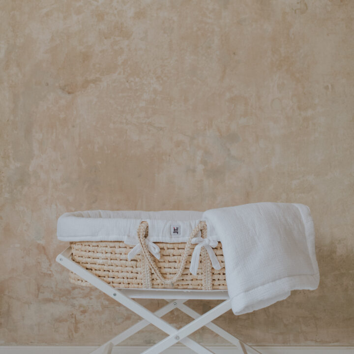 Tekstilė Lopšiui Sniego baltumo