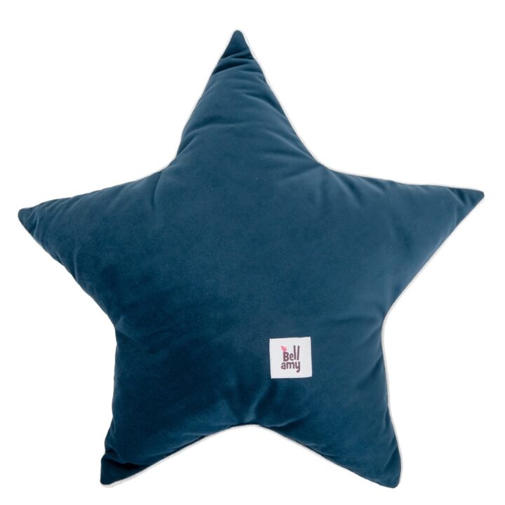 Aksomo Pagalvėlė ŽVAIGŽDUTĖ Vandenyno spalvos