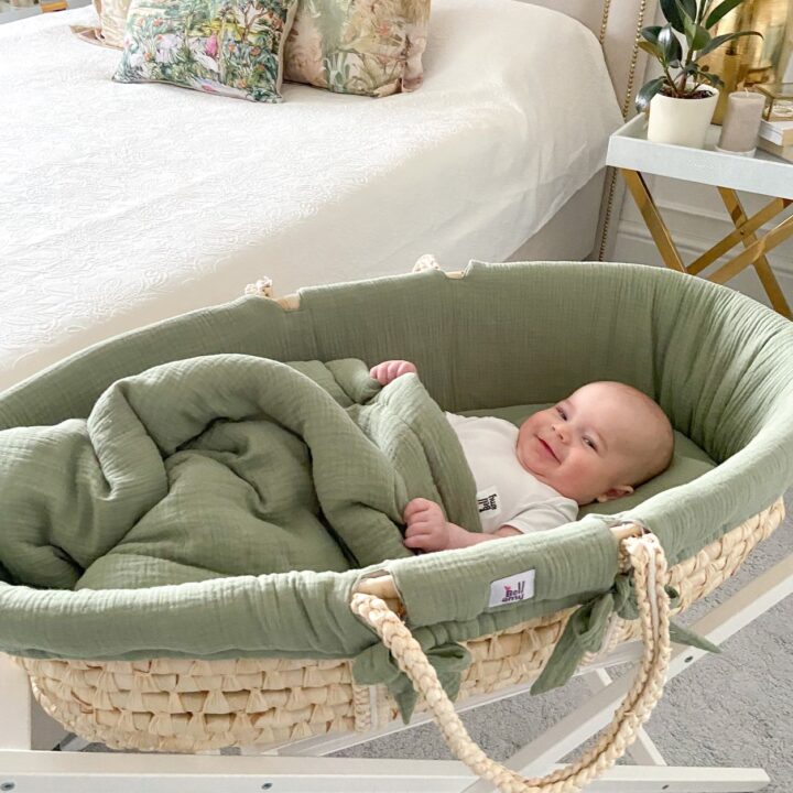 Tekstilė Lopšiui Khaki Spalvos