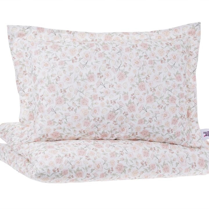 Vaikų Patalynės komplektas ROŽĖS medvilnė 140x200