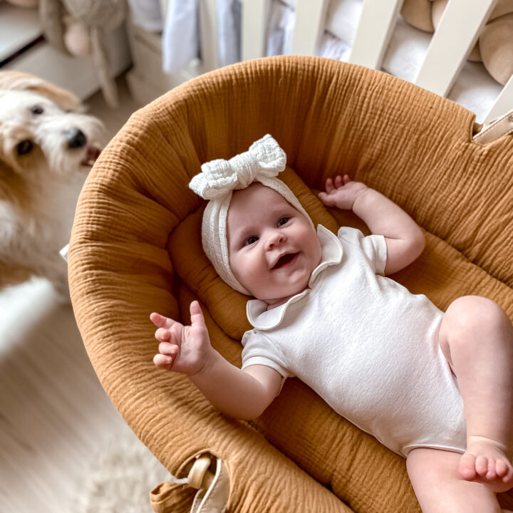 Tekstilė Lopšiui Karamelė