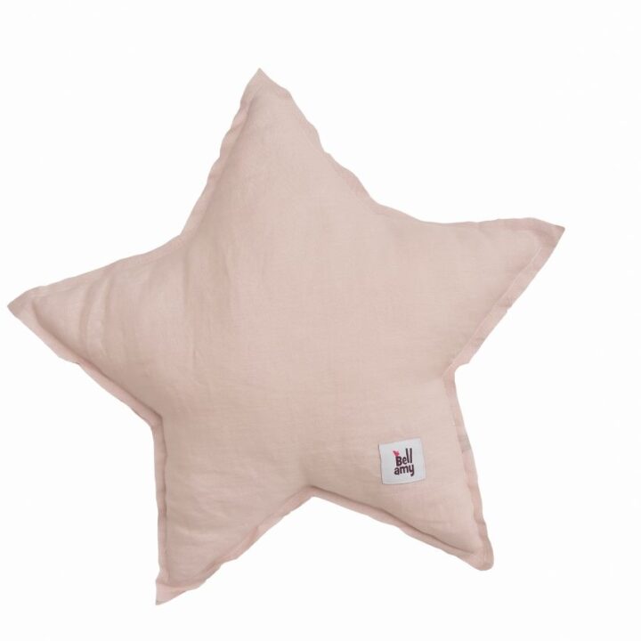 Lino Pagalvėlė ŽVAIGŽDUTĖ Rausva