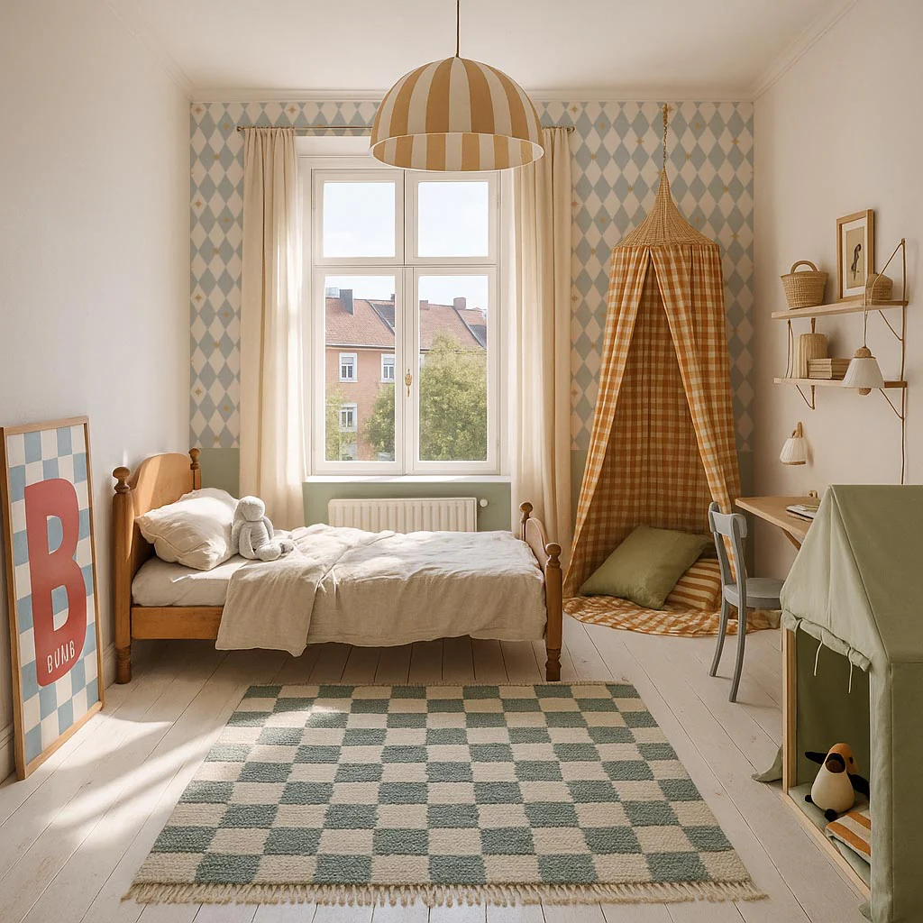 Tapetai SIMPLE Rombai ir Žvaigždutės