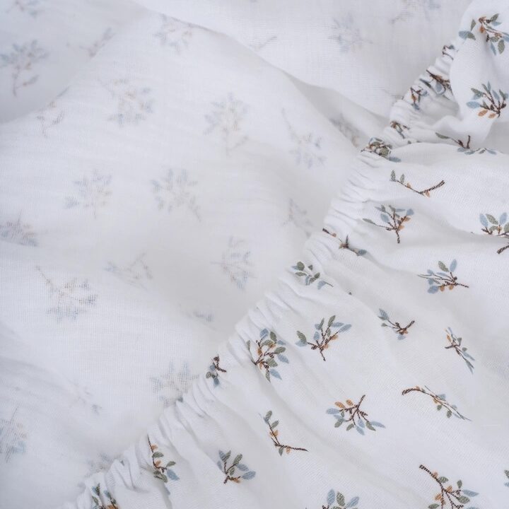 GIRAITĖ Vaikiška Muslino Lovos Paklodė 70x140