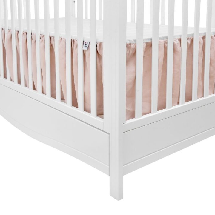 Lino Klostės Užtiesalas Lovytei Rausvas