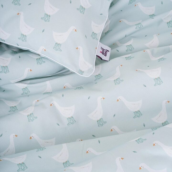 Vaikų Patalynės komplektas ŽĄSYS medvilnė 100x135 cm