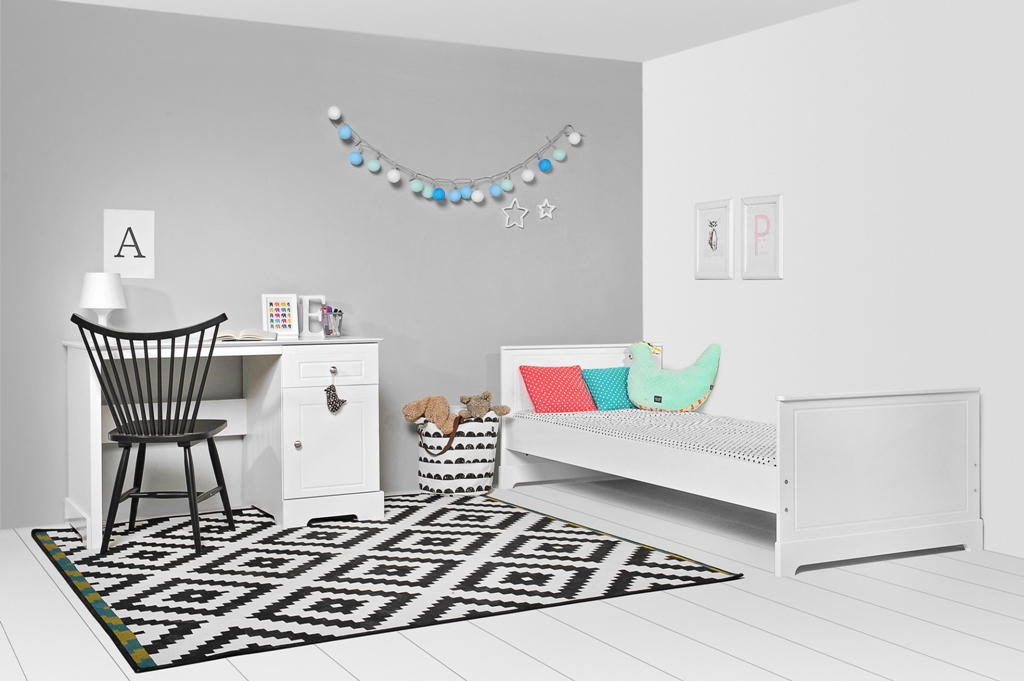 MILĖJA Sniego Baltumo Lova 90x200