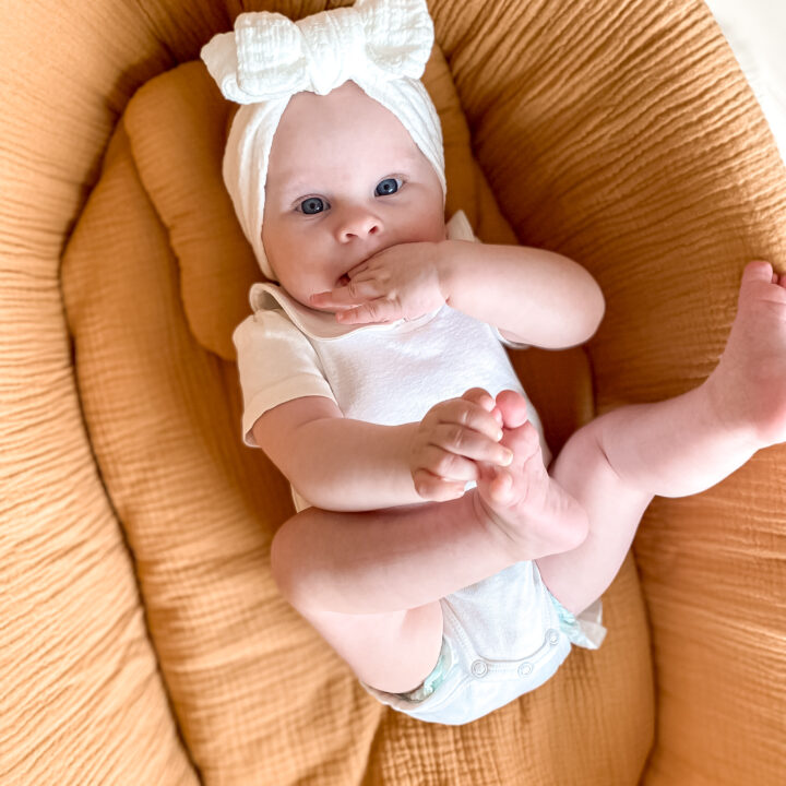 Tekstilė Lopšiui Karamelė