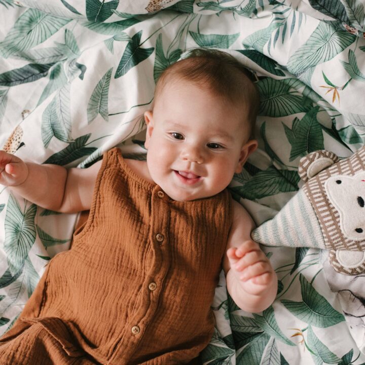 DŽIUNGLĖS Vaikiška Lovos Paklodė 90x200