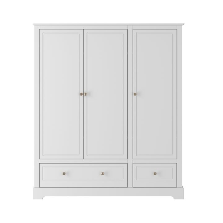 MILĖJA Sniego Baltumo 3 Durų Spinta