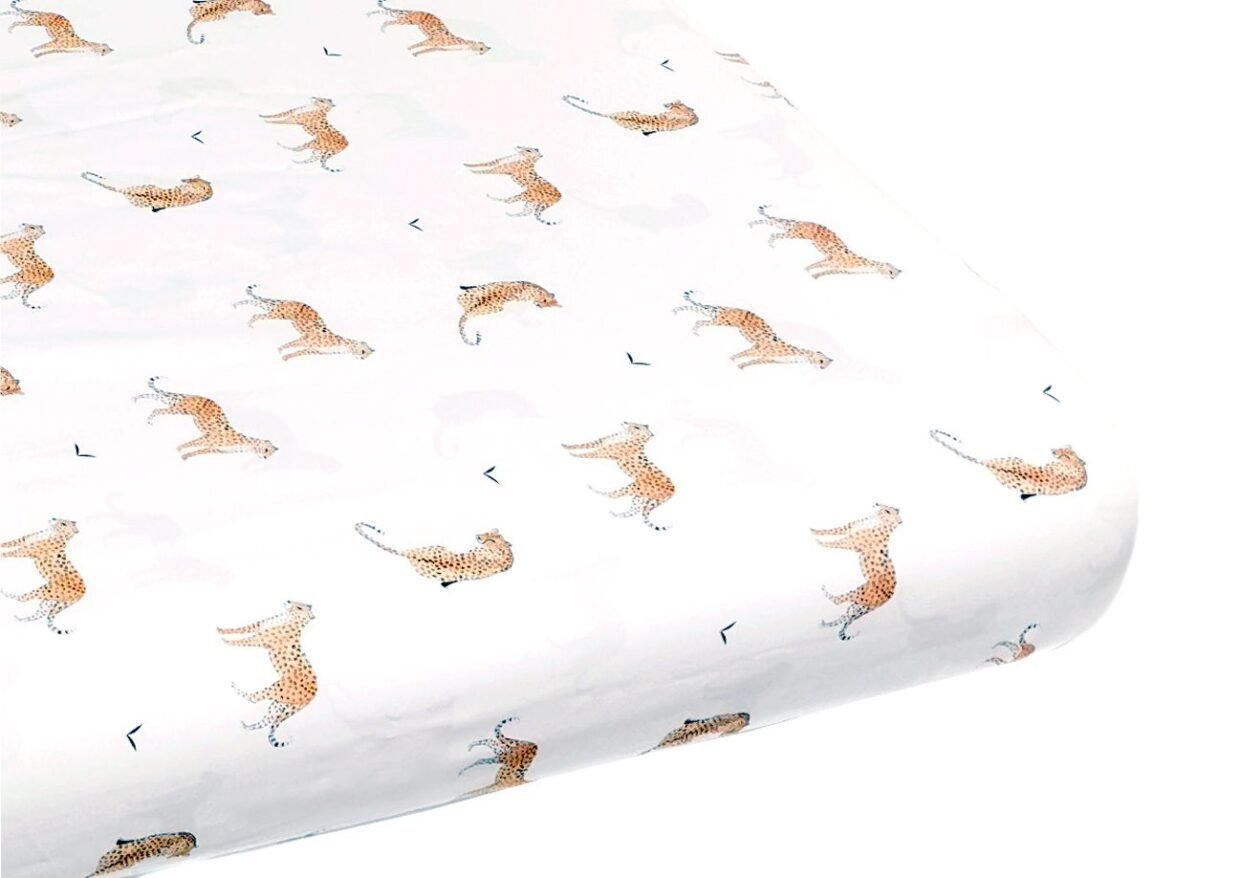 LEOPARDAS Vaikiška Lovos Paklodė 40x90