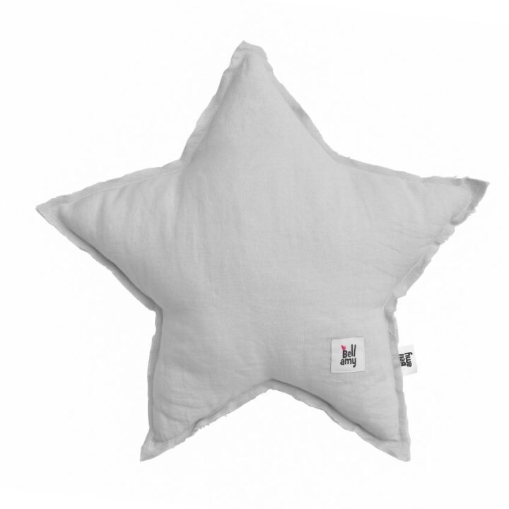 Lino Pagalvėlė ŽVAIGŽDUTĖ Pilka