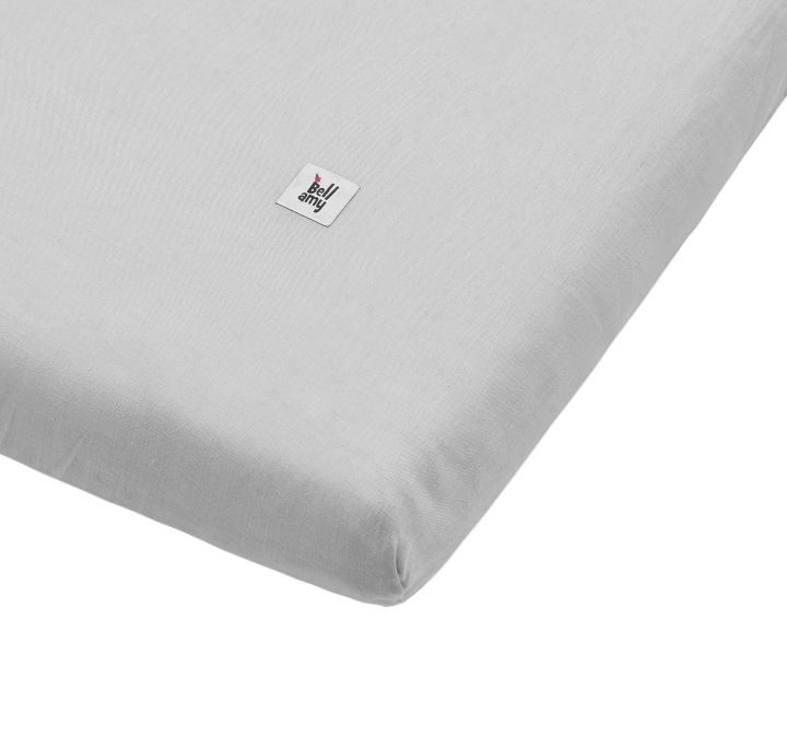 Lino Paklodė su Guma UP! Pilka 70x120