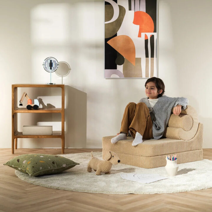 Rudojo Cukraus Spalvos Kėdė-Gultas FLIPSTER