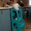 Montessori Virtuvės Bokštelis / Staliukas MAŠINĖLĖ