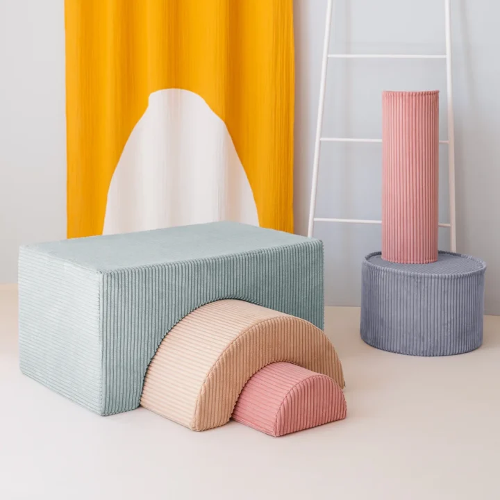 Minkštas Žaidimų Rinkinys Mėtinė Vaivorykštė