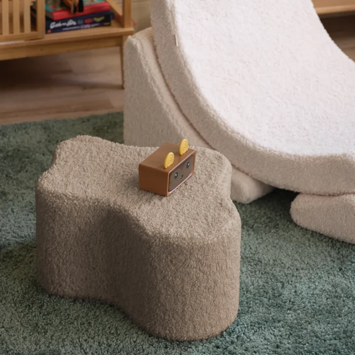 Vaikiškas Sausainių Spalvos Tedžio Pufas DEBESĖLIS